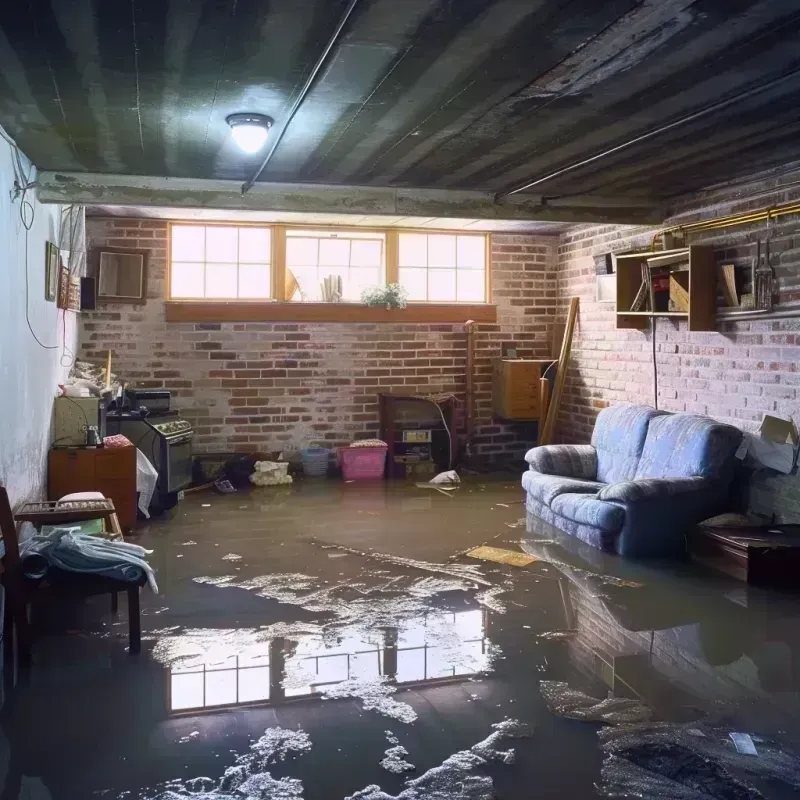 Flooded Basement Cleanup in South Fulton, TN